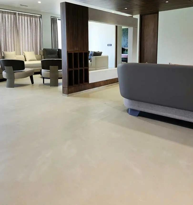 Micro Cement Floor Benefits for Modern Interiors